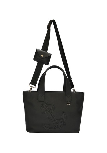 Nautica Cn6176t Kadın El Ve Omuz Çantası Siyah Siyah