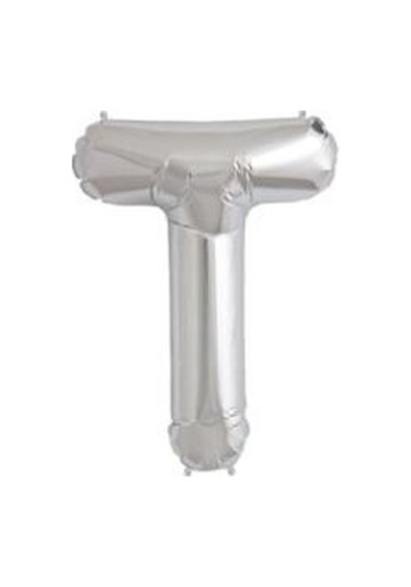 Nedi Balon Folyo Harf Gümüş T 01361 Şişirilmemiş 100 Cm