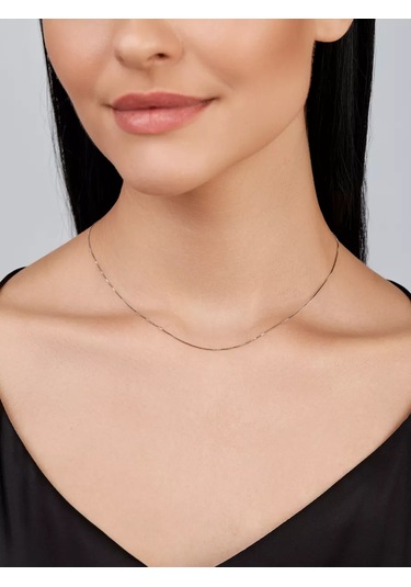 Mıx Jewelry 925 Ayar Gümüş Zincir 220951592 Gri