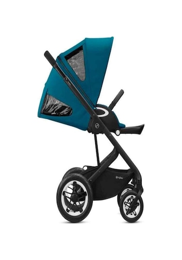 Cybex Talos S Lux (Black-River Blue) (Konforlu Bebek Arabası)