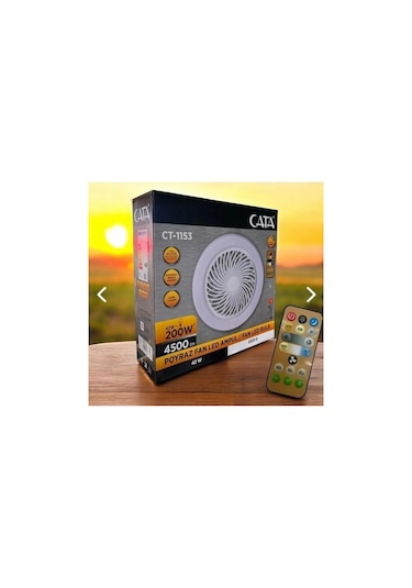 Ct-1153 Poyraz Fan Led Ampul 42w