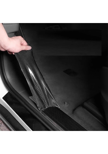 5d Karbon Fiber Araba Çıkartma Koruyucu Araba Kapı Etkisi Çiziksiz Çıkartma 30mmx10m 1 Piece Set