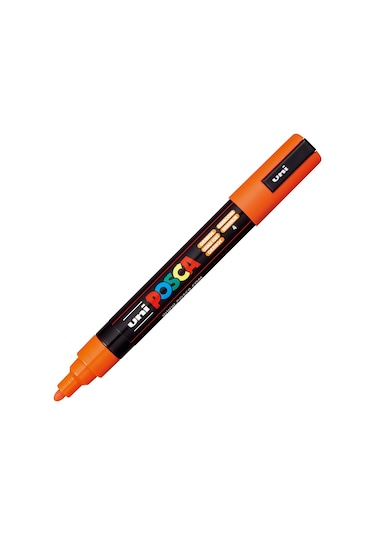 Uni Posca Pc-5M Boyama Markörü 1.8-2.5Mm Turuncu