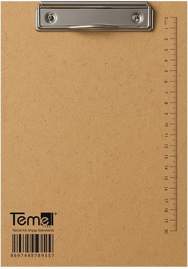 Temel Ahşap Sekreterlik A4 Ve A5 2li Set