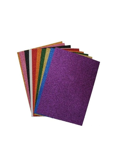 Alex Schoeller Simli Fon Karton 50X70 Cm Karışık 10'Lu Paket