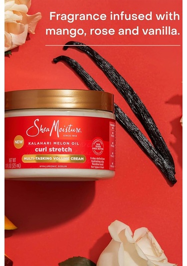 Shea Moisture Curl Stretch Çok Amaçlı Hacimlendirici Durulanmayan Saç Kremi 325ml