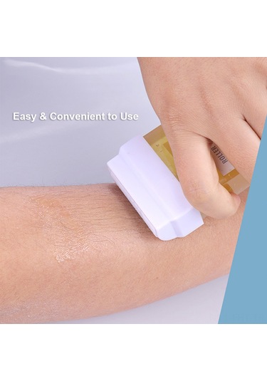 Hangfox Honey Flavor Hair Removal Wax Strips - Painless, Multi-body Use, Natural Ingredients For Men & Women