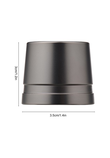 Moveevo Erkekler İçin Premium Alüminyum Tıraş Seti Standı - Güvenli Sakal Düzenleme Aksesuarı