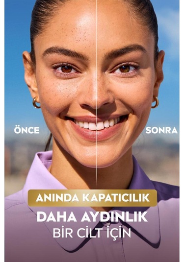 Luminous630 Koyu Leke Karşıtı Cc Yüz Kremi 40ml, Spf30 Güneş Koruyucu, Hyaluronik Asit, Orta Ton Krem