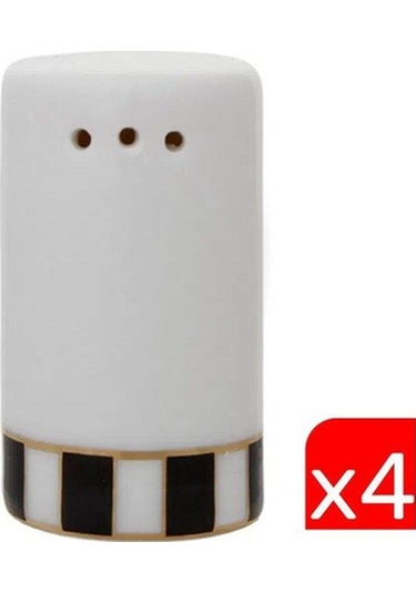 Porland Palms Tuzluk 6cm 4 Lü 04alm005897 Beyaz - Siyah