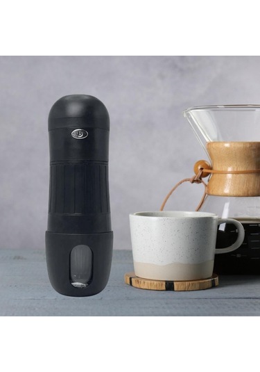 Suntek Karavan Yürüyüşü İçin Siyah Taşınabilir Espresso Siyah