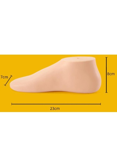 Suntek Ayak Modeli Alet Ayakkabı Desteği Sandalet Ekran