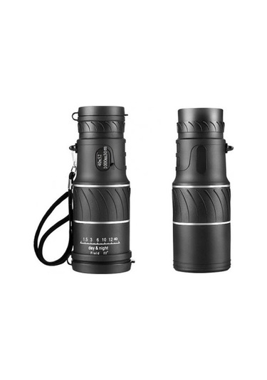 40x52 Tek Gözden İzlenebilen Teleskop Modelinde Monoküler Dürbün, Çok Renkli