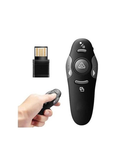 Flybuy Kablosuz Lazerli Sunum Kumandası Bw2553, 2.4ghz Rf, 15m Kontrol Mesafesi