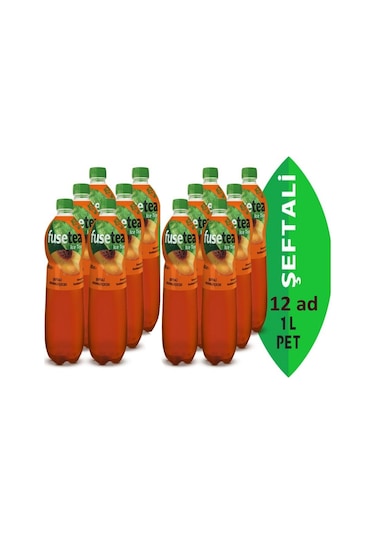 12 Adet 1 Litre Soğuk Çay Efsane Lezzet Mükemmel Tat