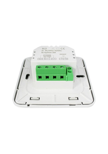 Reedark Isıtma Kontrol Cihazı 0-99 C Dokunmatik Ekran 16a 220v Yer Isıtması, Elektrikli Folyo Ve Kablo Kontrolü