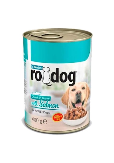 Ro Dog Somonlu Yetişkin Köpek Konservesi 400 G