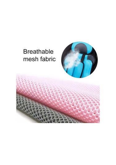 Sones Araba Taşınabilir Çocuk Koltuğu, Boyut: 54 X 36 X 25cm Açık Mavi + Gri