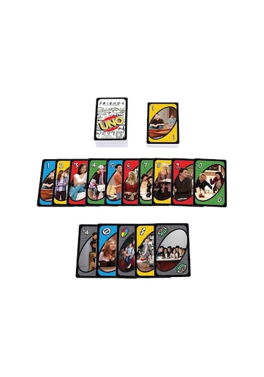 Uno Friends Kart Oyunu Hjh35 Mattel Games