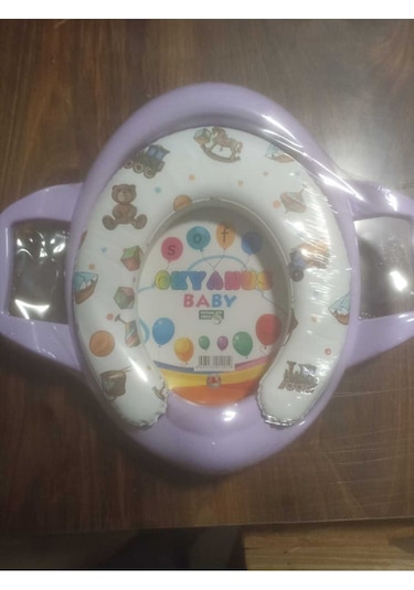 Çok Renkli Çocuk Tutmalı Klozet Oturağı