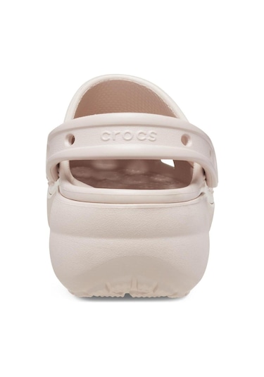 Classic Platform Clog W Kadın Terlik-9016 Pudra