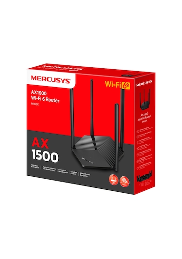 Mercusys MR60X AX1500 Wifi 6 Router