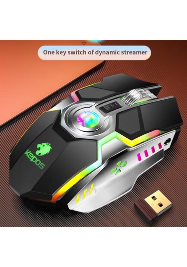 G80 Kablosuz Oyun Faresi Şarj Edilebilir Sessiz Oyun Faresi