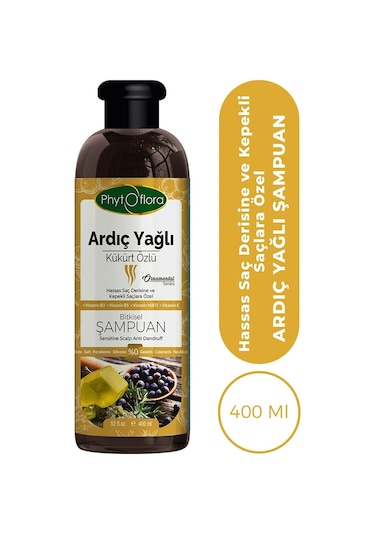 Phytoflora Tuzsuz Ardıç Yağlı Kükürt Özlü Şampuan 400 ML
