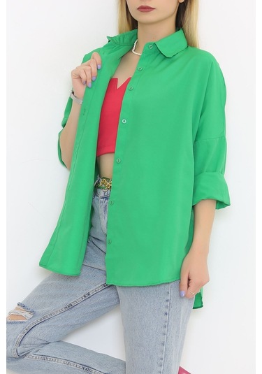 Mokashopin - Salaş Gömlek Açıkyeşil - 293.1247. 001