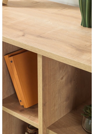 4108 Şile Metal Ayaklı Metal Kulplu 100 Cm Konsol - Tv Ünitesi - Yemek Odası - Kahve Köşesi Safir Safir