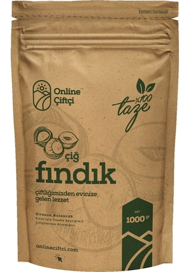 Online Çiftçi Çiğ İri Fındık 1 KG