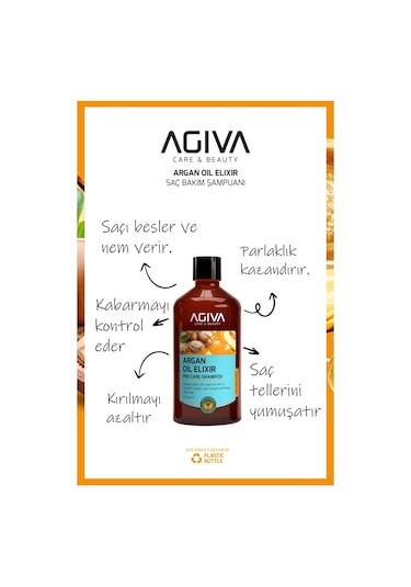 Argan Yağlı Şampuan-500ml