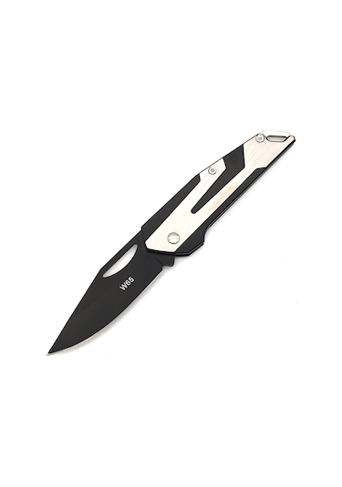 Valkyrie W65 Katlanabilir Outdoor Kamp Cep Çakısı Gri