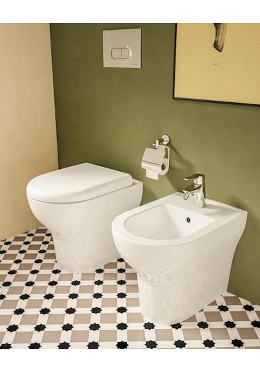 127-003-009 Vitra Zentrum Klozet Kapağı, Yavaş Kapanır