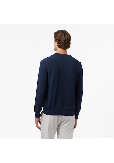 Nautica Erkek Lacivert Classic Fit Kazak Düz S57200t Lacivert