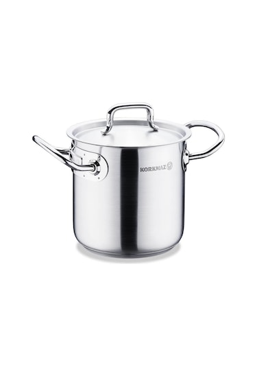 Korkmaz Proline Gastro Satin Ekstra Derin Tencere 14x14 Cm