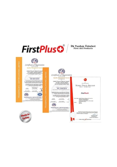 Firstplus Pl 114 Beyaz Renk Boş İlk Yardım ve Ecza Dolabı