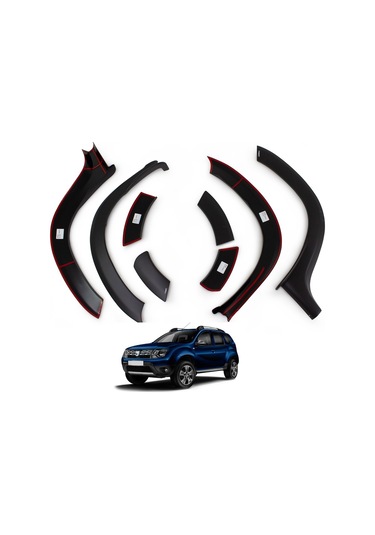 Dacia Duster Çamurluk Dodik 2013-2017 Yılı Arası Yılı Arası 8 Par Siyah