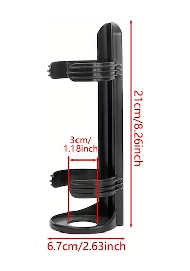 Dream011 Siyah Araç Yangın Tüpü Tutucu - Güvenli Ve Yangın Söndürücüyü Koruyucu