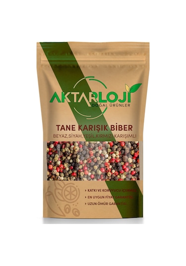 Aktarloji 250 G 4 Renkli Karışık Tane Karabiber