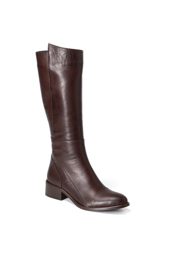 Marrone Brown Çizme Kadın 25k11099 Vergelio Skin Boot Marrone Brown