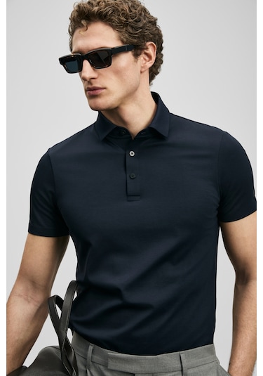Lufian Jaxon Hi- Tech Performance Dikişsiz Polo Tişört Lacivert Lacivert 111040241100200 Lufian Jaxon Hi- Tech Performance Dikişsiz Polo Tişört Lacivert Lacivert 111040241100200