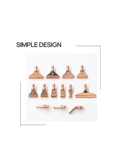 Qingmipy Elmas Boyama Kalemi Uç Seti - 13 Farklı Metal Uç Seçeneği İle Yüksek Verimlilik Çok Renkli