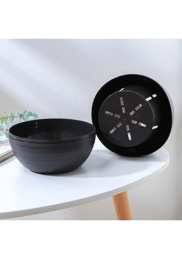 Saburg Fitilli Sulama Sistemli Çiçek Saksısı 2'li Set, 2 Litre 273993917