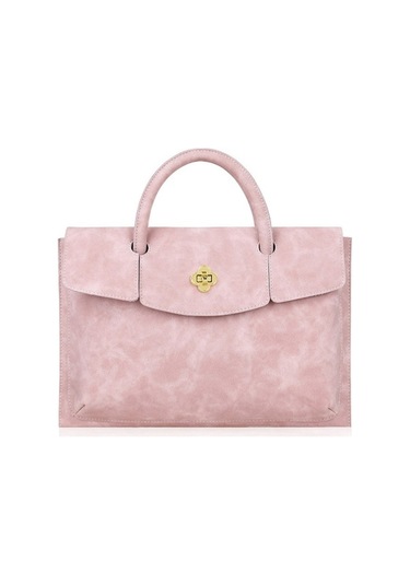 Fastbuy Kadınlar İçin 15.6/16 İnç Huawei & Lenovo Xiaoxin Air Uyumlu El Çantası - Pembe, Seyahat & Çalışma Dostu Pembe