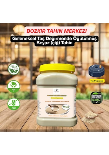 Bozkır Tahin Merkezi Taş Değirmen Beyaz Tahin 935 G