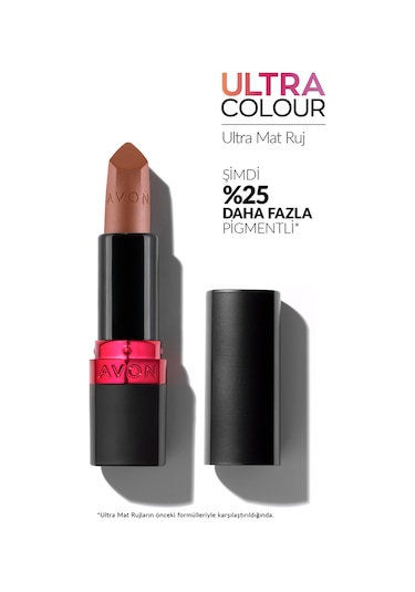 Avon Ultra Mat Ruj Marvellous Mocha