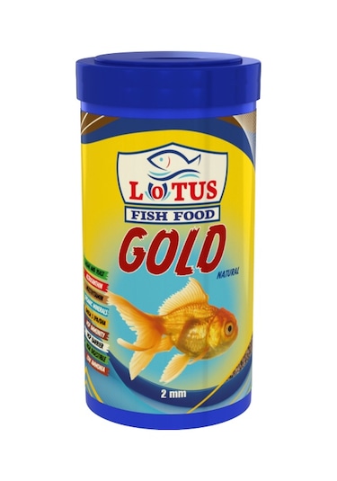 Japon Balığı Yem Vitamin Seti, Lotus Gold Natural ve Mix