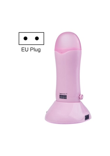 Sones Taşınabilir Manuel Termostat Ağda Makinesi Tüy Alma Ağda Fasulyesi Isıtıcı, Ab Fişi Pembe