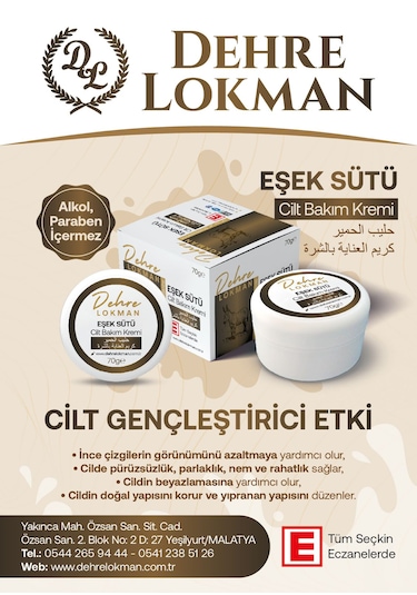 Eşek Sütü Cilt Bakım Kremi 70 Gr 3 Adet